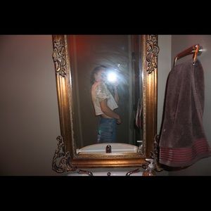 Green and white tie dye cotton crop top